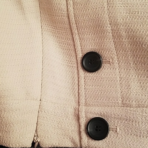 Business Buttoned Pencil Skirt - Picture 3 of 3